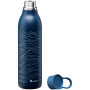 Термопляшка Aladdin CityLoop Thermavac eCycle 600 ml синій/білий