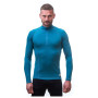 Чоловіча футболка Sensor DF Merino Wool dl.r. zip