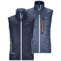 Чоловіча жилетка Ortovox Swisswool Piz Cartas Vest M синій Darknavy