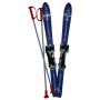 Дитячі лижі Yate Дитячі лижі 90 см Carving set синій Blue