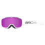 Лижна маска Giro Cruz White Stacked-Amber Pink