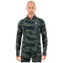 Чоловіча функціональна футболка Mons Royale Cascade Merino Flex 200 1/4 Zip Rosin Motion