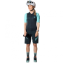 Жіноча велофутболка Dynafit Ride Light S/S Fz Jersey W