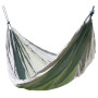 Гамак Cattara Сітка Nylon зелений/коричневий green-brown