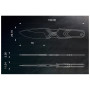 Ніж TB OUTDOOR Monobloc Knife Impact 127 Black Pvd G10