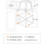 Приставний намет Vango Airhub Hexaway II Low
