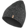 Шапка Fjällräven Övik Melange Beanie чорний