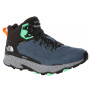 Чоловічі черевики The North Face Vectiv Exploris Mid Futurelight Leather зелений/синій