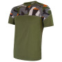 Чоловіча функціональна футболка Sensor Merino Impress kr.r. зелений Safari/Camo