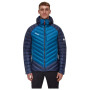 Чоловіча пухова куртка Mammut Broad Peak IN Hooded Jacket Men modrá/světle modrá