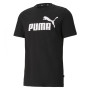Чоловіча футболка Puma ESS Logo Tee чорний black