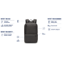 Захисний рюкзак Pacsafe Metrosafe X 20l