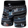 Боксерки Saxx Daytripper Boxer Brief Fly чорний/сірий