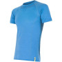 Pánské funkční triko Sensor Merino Wool Active kr.r. modrá
