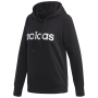 Жіноча толстовка Adidas W E LIN OH HD чорний Black/White