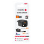 Адаптер Swissten SlideCharge Gan 45W, 1X USB-A 18W + kabel USB-C 0,75 m