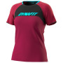 Жіноча велофутболка Dynafit Ride S/S Tee W 2022 бордовий