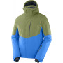 Чоловіча куртка Salomon Speed Jacket M блакитний IndigoBunting/MartiniOlive/Ebony
