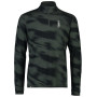 Чоловіча функціональна футболка Mons Royale Cascade Merino Flex 200 1/4 Zip Rosin Motion чорний/сірий