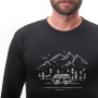 Чоловіча функціональна футболка Sensor Merino Active Pt Van Life dl.rukáv