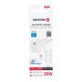 Адаптер Swissten ЗП GaN 35W USB-C + кабель Type-C 1,2м