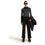 Жіноча функціональна футболка Icebreaker Women Mer 200 Oasis+ LS High Neck