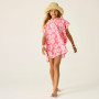 Дитяче пончо Regatta Kids Towel Robe PinkHazPetal