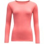 Dámské triko Devold Breeze Woman Shirt korálová Coral