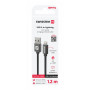 Кабель для зарядки і передачі даних Swissten Textile USB / Lightning 1,2 m