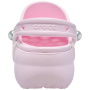 Шльопанці жіночі Crocs Classic Platform Pearl Clog