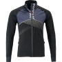 Чоловіча софтшелова куртка Silvini NATISONE MJ1500 чорний black-charcoal 