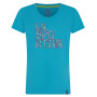 Жіноча футболка La Sportiva Pattern T-Shirt W блакитний
