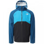 Чоловіча куртка The North Face Stratos синій/чорний
