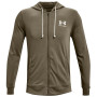 Чоловіча толстовка Under Armour Rival Terry LC FZ зелений