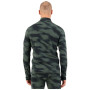 Чоловіча функціональна футболка Mons Royale Cascade Merino Flex 200 1/4 Zip Rosin Motion