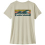 Жіноча футболка Patagonia Women's Capilene Cool Daily Shirt - Boardshort Logo
