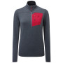 Жіноча толстовка Mountain Equipment Lumiko Wmns Zip T Medieval Blue сірий