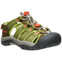 Дитячі сандалі Keen Newport Boundless JR світло-зелений dark olive/scarlet ibis
