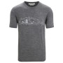 Чоловіча функціональна футболка Icebreaker Tech Lite II SS Tee Nature Sprint сірий