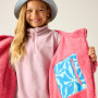 Водонепромокне пальто Regatta Junior Waterproof Changing Robe SBluFlPiLem
