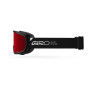 Лижна маска Giro Roam Black Stacked-Amber Scarlet/Yellow (2skla)