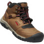 Дитячі черевики Keen Ridge Flex Mid Wp Youth червоний/коричневий