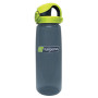 Пляшка Nalgene On The Fly 20oz 650ml сірий/зелений Lime Charcoal Cap