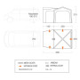 Приставний намет Vango Tailgate AirHub Low