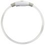 Світловий нашийник для собаки Nite Ize NiteHowl Mini LED білий Disc-O Select