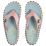 Dámské žabky Gumbies Islander Ghecko světle modrá pastel blue
