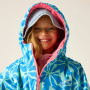 Водонепромокне пальто Regatta Junior Waterproof Changing Robe SBluFlPiLem