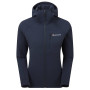 Жіноча куртка Montane Fem Krypton Hoodie темно-синій