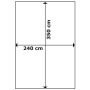 Тент Bo-Camp Travel 3.5 x 2.4 m