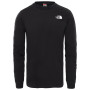 Чоловіча футболка The North Face Simple Dome Tee Long Sleeve чорний